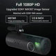 Dashcam HD Night Vision Large Wide Angle Driving Recorder full 1080 HD Image sensor EX-STOCK