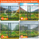 1Pc Portable Mini Greenhouse 70.86x33.46x37.4in With Roll-Up Zipper Doors Waterproof UV-Resistant PVC Cover Hot House For Indoor Outdoor Garden Patio Yard EX-STOCK