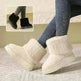 Thick-soled Plush Snow Boots Winter Warm Mid-tube Furry Cotton Shoes For Women Short Boot - EX-STOCK CANADA