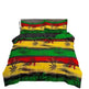 Colorful Psychedelic Weed Leaf Bedding Set - EX-STOCK CANADA