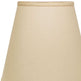 Extra Deep Empire Hardback Lampshade With Washer Fitter, Beige Color Fabric Lampshade For Table Lamps, Natural Linen, 9 Top X 16 Bottom X 14 Height EX-STOCK