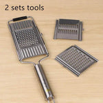 Stainless Steel Grater, Vegetable And Fruit Slicer, Peeler - EX-STOCK Canada