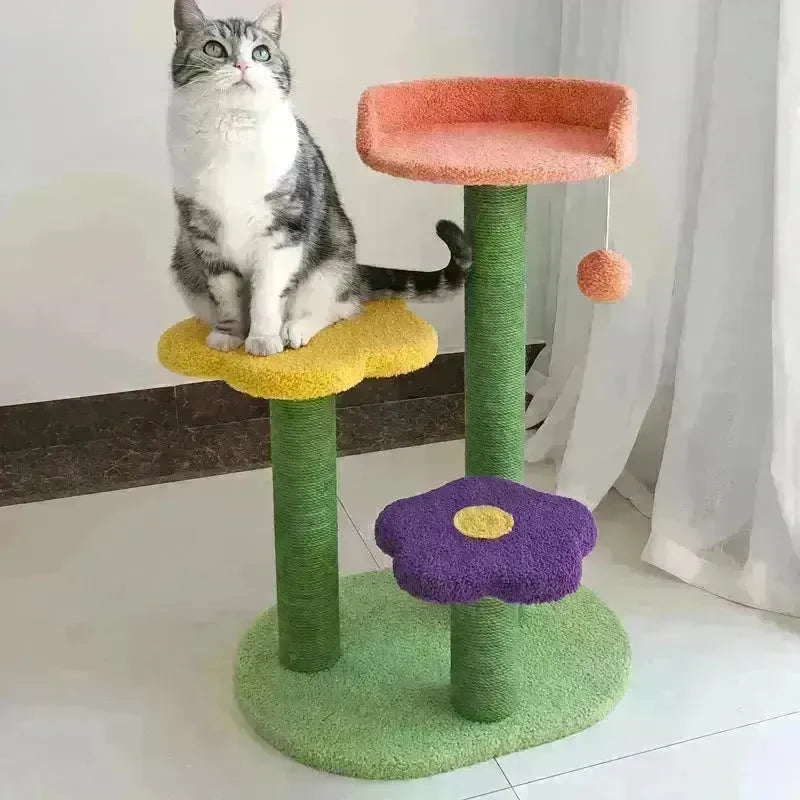 Cat Tower  Cat Scratch Board Wear-resistant Cat Climbing Tree - EX-STOCK CANADA