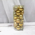 Decoración navideña bola de Navidad mate brillante