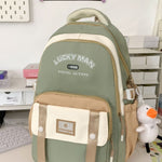 Special-interest Design Large Capacity Class Tutorial Play Backpack Good-looking All-match Backpack EX-STOCK
