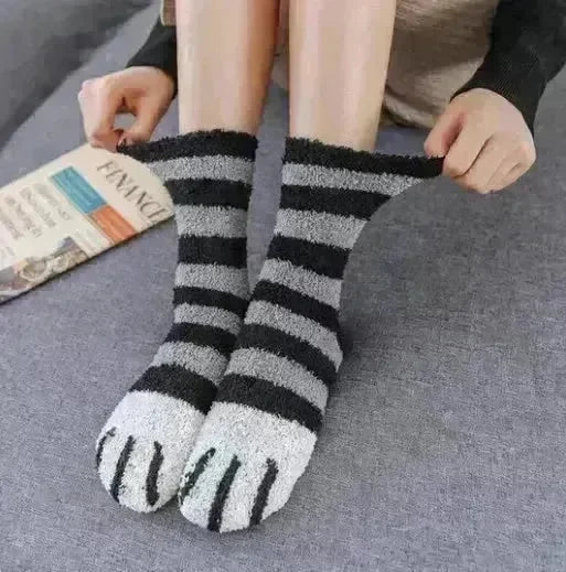 Winter House floor Fleece socks - EX-STOCK CANADA