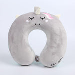 U-shaped Pillow Slow Rebound Memory Foam Neck Pillow Car Travel Afternoon Nap Pillow 