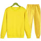 Autumn Winter  street fashion Plain Crew neck Sweatsuit for men - EX-STOCK CANADA