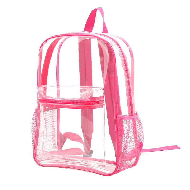 Clear PVC Transparent Backpack