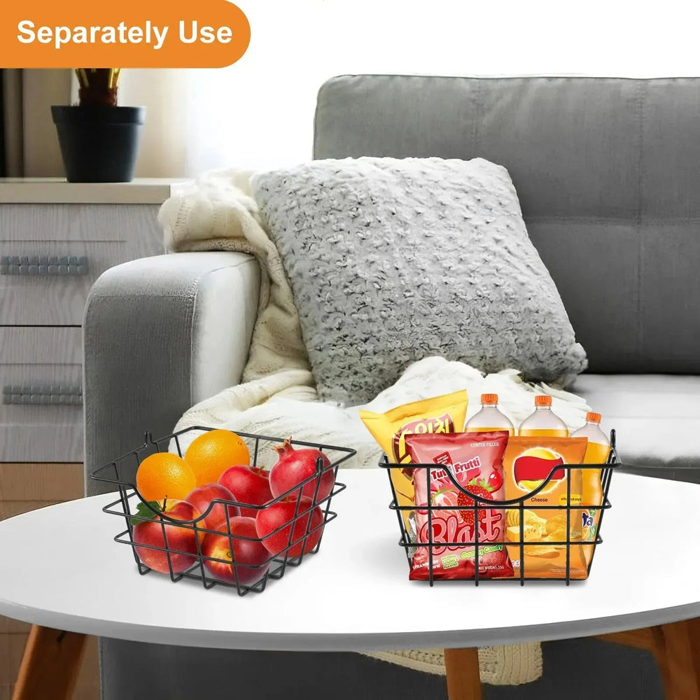 Simple Multi-layer Iron Can Be Shaken Storage Shelf Kitchen Organizer - EX-STOCK CANADA