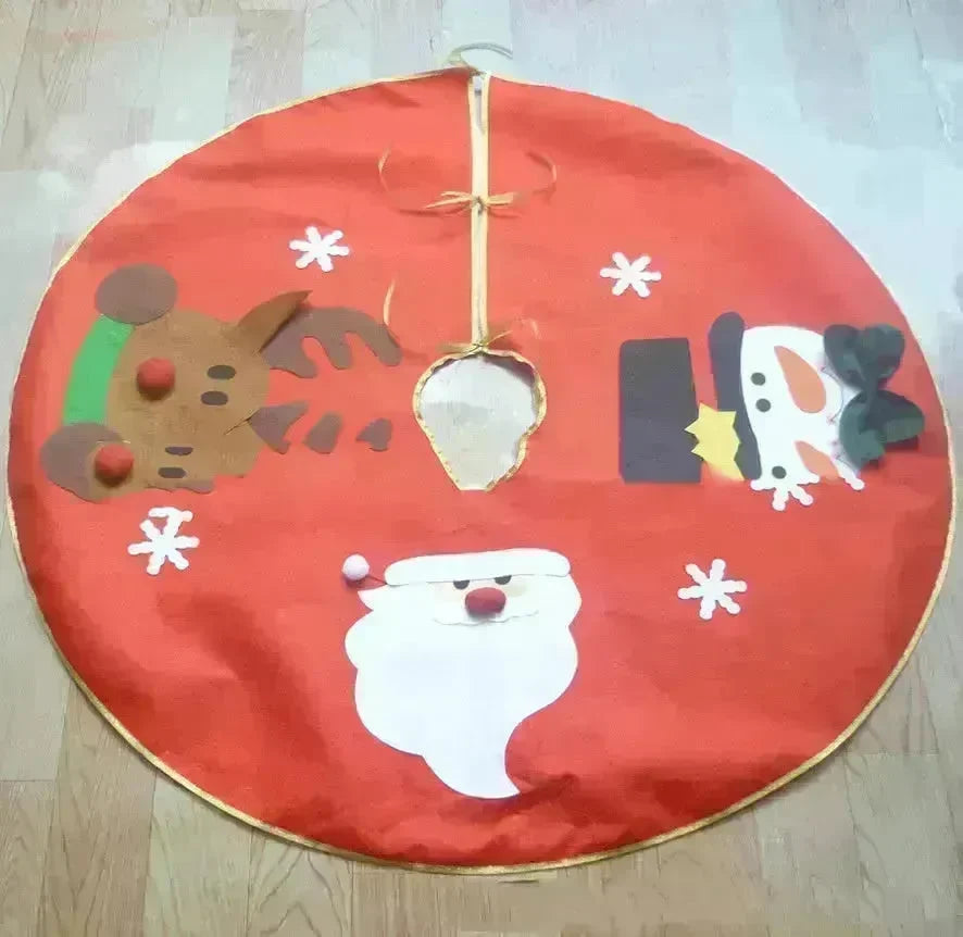 Christmas Tree Skirt High Grade Hotel Christmas Decoration Tree Skirt Layout - EX-STOCK CANADA