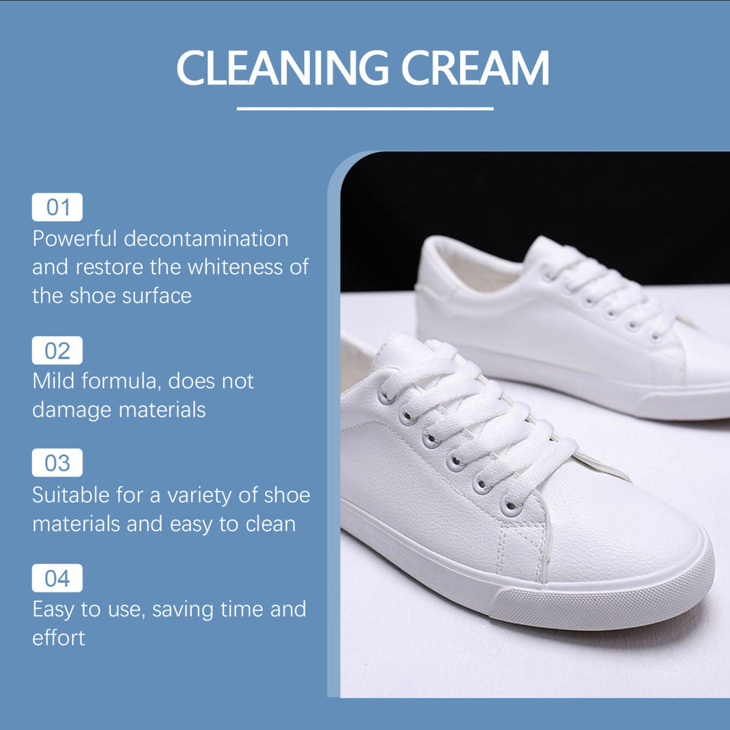 Jakehoe White Shoes Cleaning Balm Water-free Washing Upper To Remove Stains And Brighten Multifunctional Shoe Polishing Cleaning Paste EX-STOCK