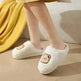 Cute Cartoon Bear Slippers For Couples Winter Warm Non-slip Floor Bedroom Slipper Home Men And Women House Shoes - EX-STOCK CANADA