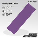 Cold Feeling Towel Outdoor Sports Sweat-absorbent Breathable Towel EX-STOCK Canada 