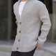 Single-breasted Long Sleeve Lapel Sweater Men's Clothing EX-STOCK Canada 