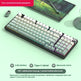 98-Key Wireless Bluetooth Mechanical Keyboard – Triple-Mode Gaming & Office | 30 Styles