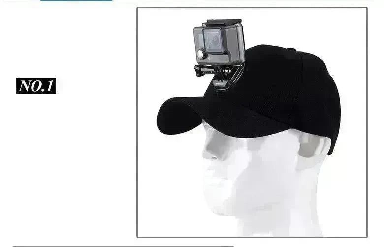 Canvas Sun Hat Cap Cycling Hiking Golfing Fishing For Sports Action Cam Camera EX-STOCK
