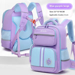 School Student Schoolbag Children's Waterproof Backpack Wear-resistant Men And Women EX-STOCK