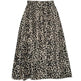 Women High waist Leopard color Midi Skirt - EX-STOCK CANADA