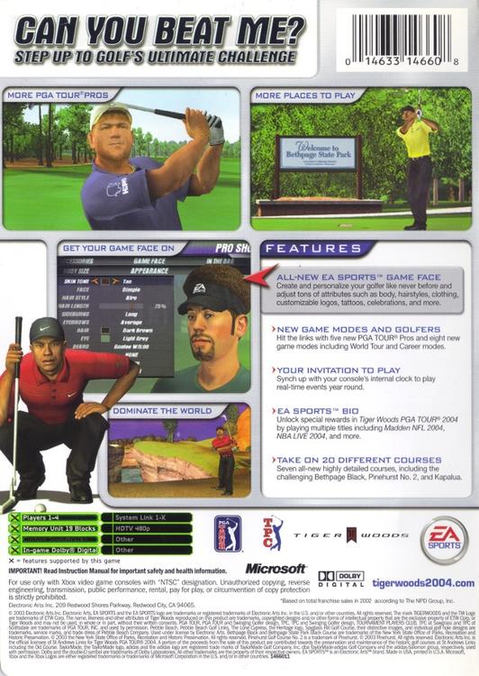 Tiger Woods PGA Tour 2004 