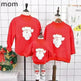 Family Christmas Deer Santa claus sweatshirt - EX-STOCK CANADA
