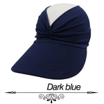 Summer Beach Visor Sun Hat for women Cross-border Spring Open Top UV protection Visor Hat