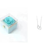 Fashion Acrylic Rotating  Valentine  Rose Jewelry gift  Box - EX-STOCK CANADA