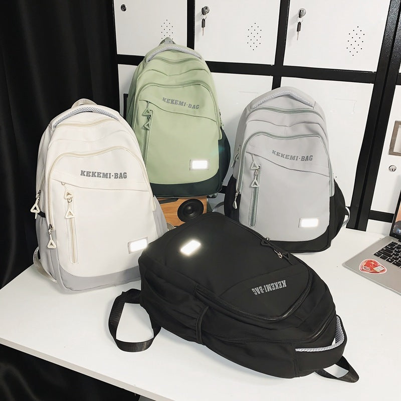 All-matching Casual Simplicity Large Capacity Student Backpack EX-STOCK