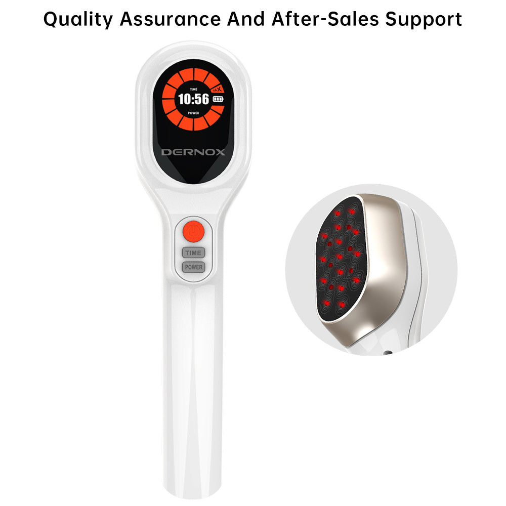 Dernox Handheld Physiotherapy Lllt-808 Red Light Treatment Body Pain Relief Medical Infrared Cold Laser Therapy Device EX-STOCK Canada 