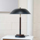 High Quality Hotel European Modern Bed Side Nightstand Decorative Led Table Desk Lamp, Cosmiclume Black Umbrella Shaped Table Lamp - Walnut - Bronze 110V EX-STOCK