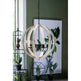 6 - Light Wood Chandelier With Adjustable Chain For Kitchen, Dining Hall Entrance, Bulb Not Included - EX-STOCK CANADA
