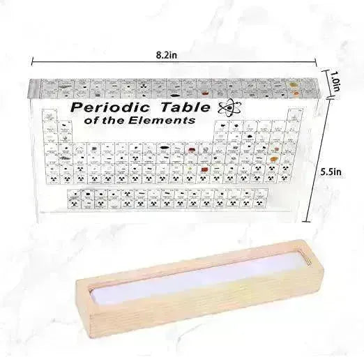 83 Real Elements Acrylic Table: Science Gifts - EX-STOCK CANADA