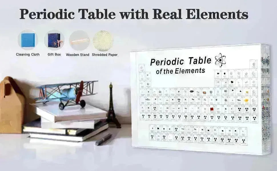 83 Real Elements Acrylic Table: Science Gifts - EX-STOCK CANADA