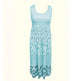 Casual Summer Boho Dress Floral Sleeveless Midi Dress EX-STOCK