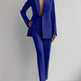 Women's Business Casual Suit Set – Long Sleeve Blazer & Slim Trousers | Canada & USA