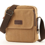 Canvas Crossbody Shoulder Bag – Casual Messenger Bag for Men & Women 