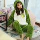 Thick Warm Coral Velvet Pajamas Sets - EX-STOCK CANADA