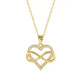 Unlimited Love Necklace Women Wrapped Love Valentine's Day Gifts All Match High-grade Can Not Be Dropped Collarbone Chain - EX-STOCK CANADA