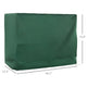 600D Oxford 3-Seater Patio Swing Cover Outdoor Swing Chair Cover Rain Protection Waterproof Anti-UV, Dark Green EX-STOCK