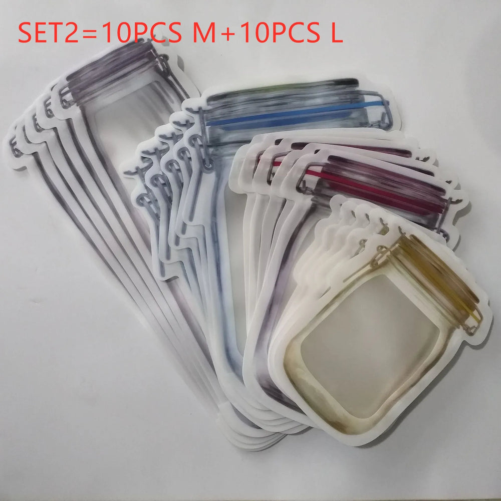 Reusable Snack Bag Biscuit seal Bag - EX-STOCK CANADA