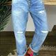 Jeans High-waisted Jeans Summer Jeans Loose Slim Jeans Straight Daddy Pants - EX-STOCK CANADA