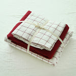 Washed Cotton Four-piece Duvet Cover Bedding EX-STOCK Canada 