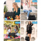 Convenient Commute New Lunch Bag Women's Insulated Lunch Box Women's Leak-proof Large Purse Diagonal Computer Storage EX-STOCK