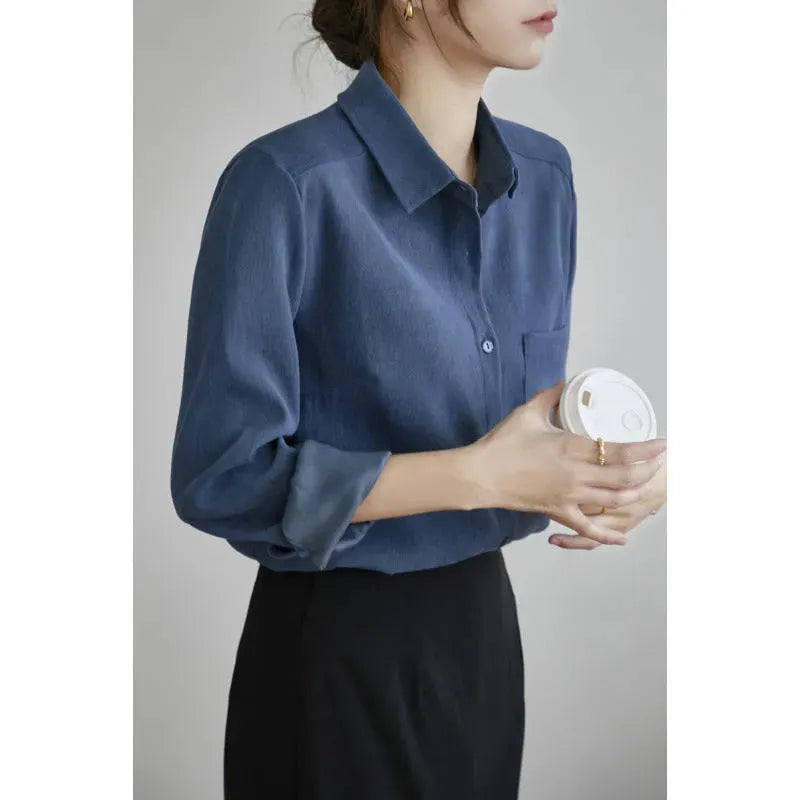 New Autumn And Winter Bandage Dress Shirt For Women - EX-STOCK CANADA