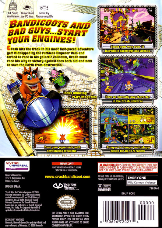 Crash Nitro Kart 
