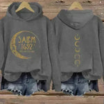 Top de sudadera de sudadera con capucha digital de impresión para mujeres