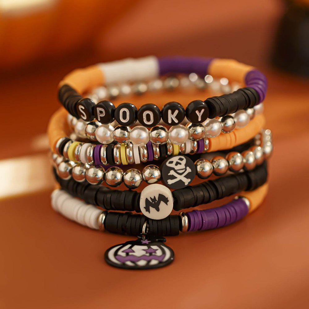 Personality Simple Bat Crystal Bracelet Suit EX-STOCK