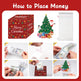 Christmas Money Box For Cash Gift Pull Surprise Money Holder Cash Gift Xmas Money Pull Box With Christmas Tree Card And Transparent Bags For Christmas Birthday New Year Party Supplies EX-STOCK Canada 