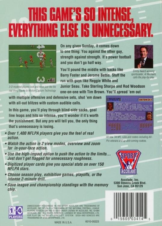 Unnecessary Roughness '95 