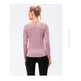 Quick Drying Breathable Long Sleeve Yoga Workout Gym T-shirt for women - EX-STOCK CANADA